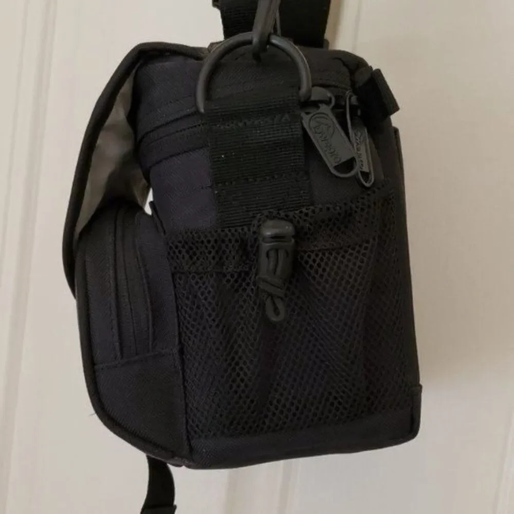 Lowepro Camera Bag Tote Shoulder Satchel Padded Black Gray